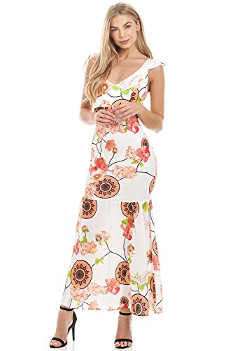 Robe de soirée maxi longue idéale pour vos vacances d'été en taille 44