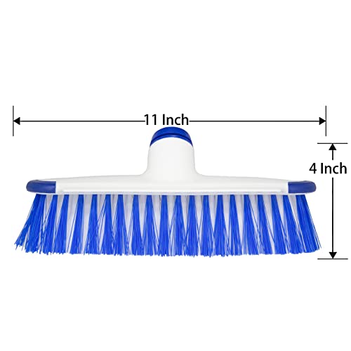 Ittaho Multi-Use Floor Scrub Brush Head, Grout Cleaner Brush Refill For Tile Floor, Deck, Patio, Marble, Garage, Kitchen, Bathroom - 8.7 Inch #TOP1