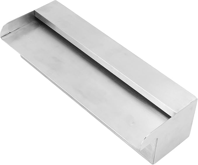 Steel Art Craft Cascade Blade 12 Inch Short Neck Fountain Waterfall 304 Stainless Steel