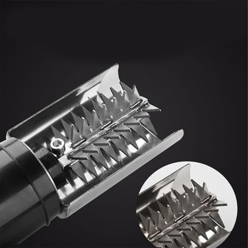 Strumento elettrico per la rimozione del pesce senza fili, impermeabile IPX7, velocità 7500 giri/min, include batteria e testa di taglio per cuochi e chef domestici