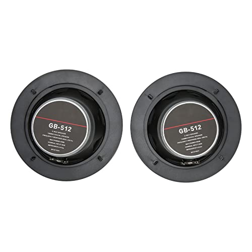 Alto-falantes de Carro de 160 W, 45 Hz‑25 KHz 2 Buzinas de Carro 4 Ohm HiFi Dissipação de Calor para