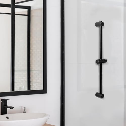 Barre de douche en acier inoxydable sans refaire les trous du mur