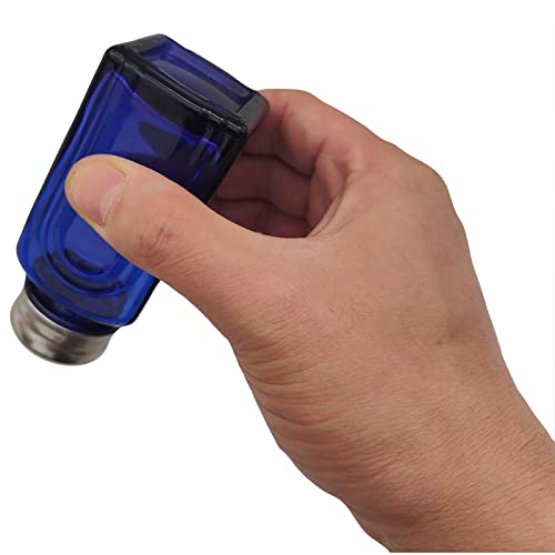 Ritadeshop Retro Glass Salt And Pepper Shakers Cobalt Blue #TOP2
