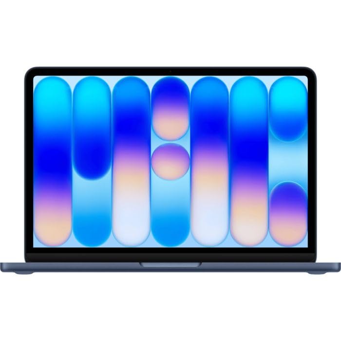 Apple 13' MacBook Neo Laptop mit A18 Pro Chip: Entwickelt für KI und Apple Intelligence, Liquid Retina Display, 8 GB RAM, 256 GB SSD, 1080p FaceTime HD Kamera; Indigo, QWERTY Tastatur