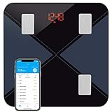 【Alta precisión y alta calidad】La bascula digital tiene Certificación CE / FCC / ROHS, garantiza la precisión.Se puede medir en incrementos de 0.2 lb./0.05 kg con una capacidad de 396lbs / 180kg.