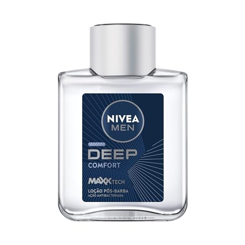 NIVEA MEN Loção Pós Barba Deep 100ml - Atua na recuperação da pel...