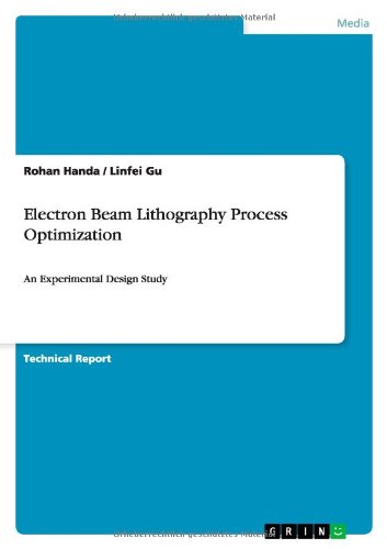 Electron Beam Lithography Process Optimization