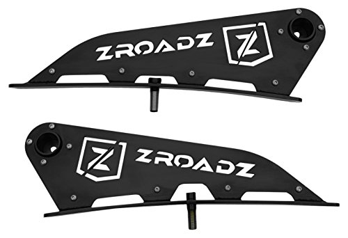 ZROADZ Front Roof LED Mounting Bracket - Compatible w/ 2015-2020 ALL Ford F-150 - to Mount (1) 50 Inch ZROADZ or similar style Curved LED Light Bar (Not Included) - PN #Z335731