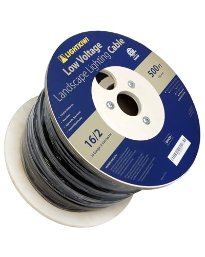 Câble d'enterrement direct 16 AWG étanche pour éclairage paysager basse tension