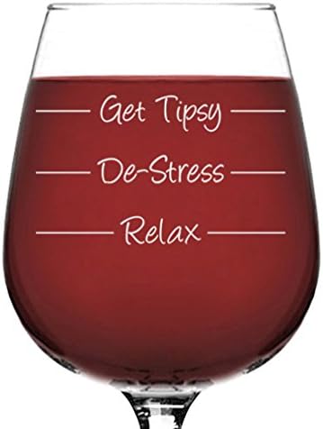 Miniatura 2 de Regalos para mujeres, mamá, copa de vino divertida, ponte Tipsy, el mejor regalo de broma para esposa, amiga, ella, regalo único de cumpleaños, idea