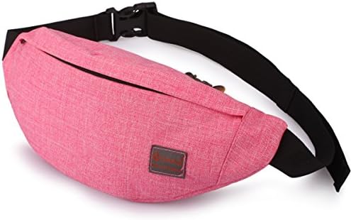 TINYAT Fanny Pack for Women Waist Bum Bag Waterproof Sling Phone Pocket Men Sport Running Hiking Walking Dog Travel Super Lightweight Outdoors Workout Hiking,T201B