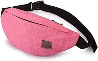 TINYAT Fanny Pack for Women Waist Bum Bag Waterproof Sling Phone Pocket Men Sport Running Hiking Walking Dog Travel Super Lightweight Outdoors Workout Hiking,T201B