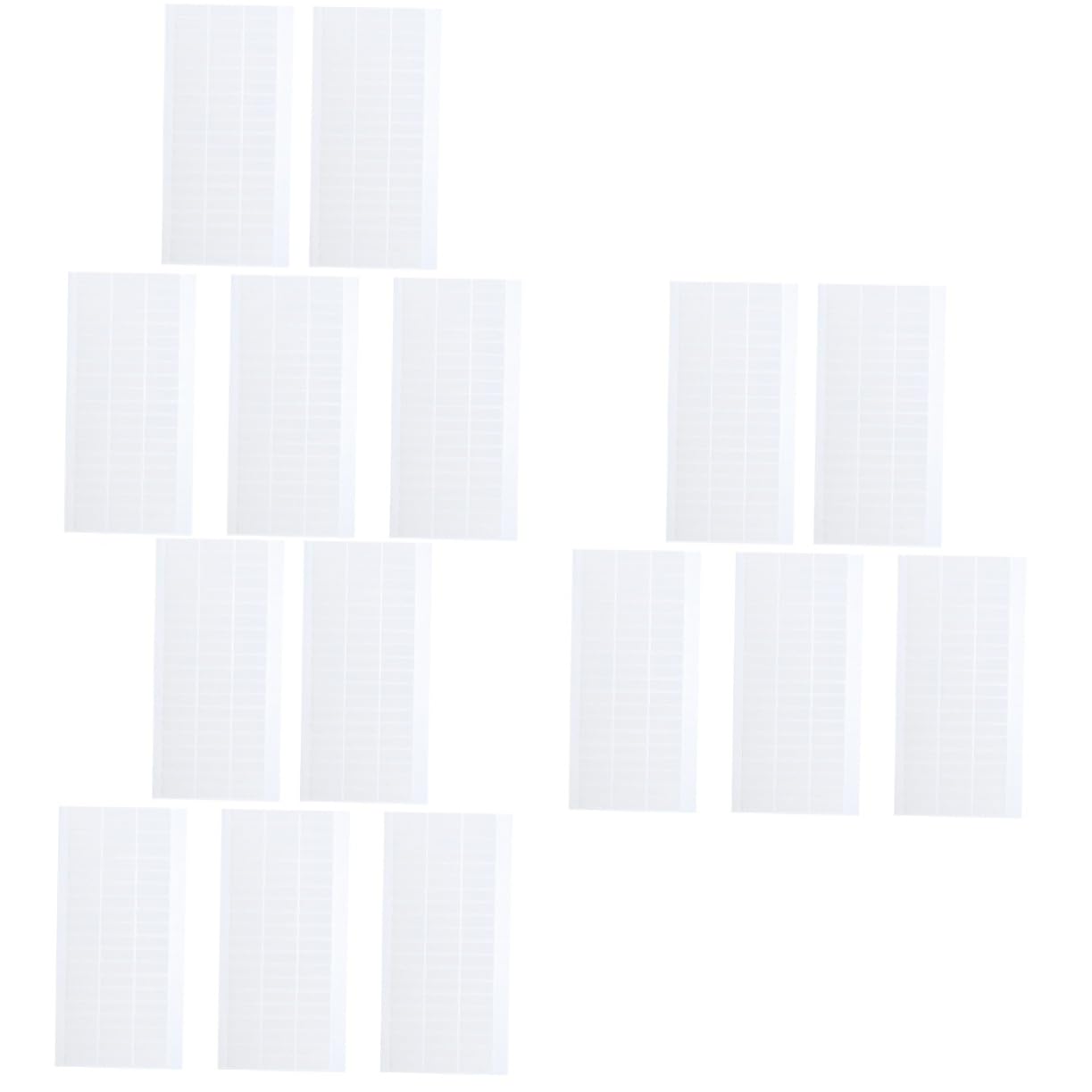SHINEOFI 15hojas Cintas Adhesivas De Doble Cara Eva Para Manualidades Pack Para Decoración y Proyectos Sin Residuos