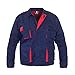 Produktbild BWOLF Sigma Arbeitsjacke Männer Arbeitsjacke Herren Multifunktionale Arbeitsjacke Bundjacke  Multitaschen (XL, Blau/Rot)