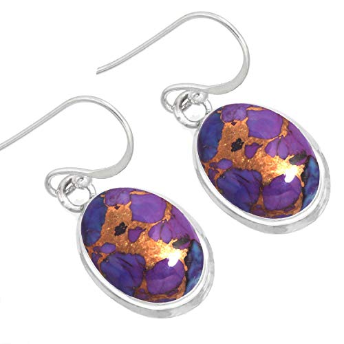 Boucles d'oreilles agate véritable argent 925 idée cadeau artisanale