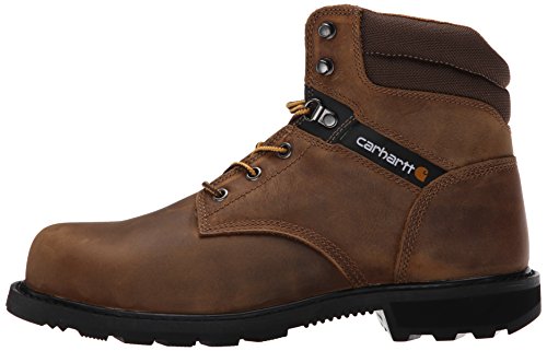 Carhartt Men\'s 6 Work Safety Toe NWP-M, Crazy Horse Brown Oil Tanned, 9 M US - Thumbnail 5