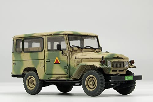 Modelo plástico SUV militar 4x4 escala 1:35 miniatura 6