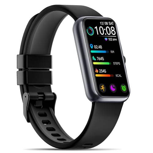 Image of Fitness Tracker with 24 /7 Continuous Heart Rate, Blood Oxy-gen Monitor, Smart Watch with Sleep Monitor, IP68 Waterproof Activity Tracker Step Counter for Women Men
