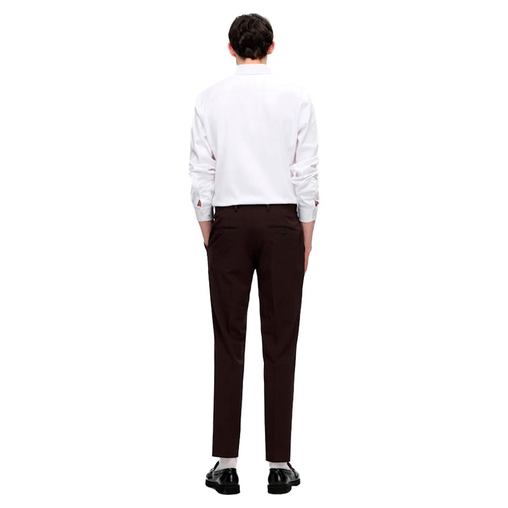 Selected Homme Herren Slhslim-Performance Shirt Ls Noos Hemd (1er Pack)