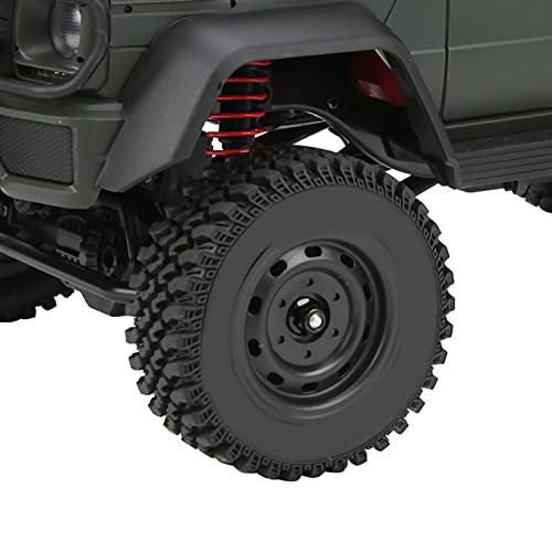 SUNGOOYUE 4WD RC Crawler, 1/12 2,4G RC G500 Crawler com bateria integrada - kit de montagem de camin