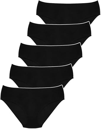 ALYA UNDERWEAR Premium Kad n K lot, Standart Bel Kad n    ama r , Nefes Alabilir, Likral  ve Pamuklu, Rahat Bayan K lotlar
