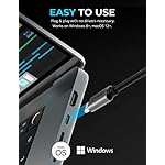 SABRENT USB Type-C Card Reader, Dual-Slot UHS-II SDXC and microSDXC SD 4.0 (CR-CSDM) - Image 5