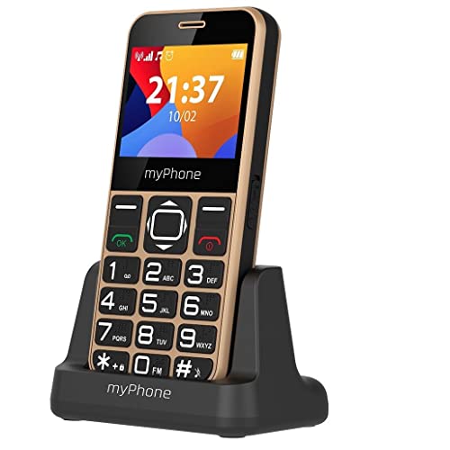 MP myPhone Halo 3 - Seniormobil med Laddningsstation och Bluetooth