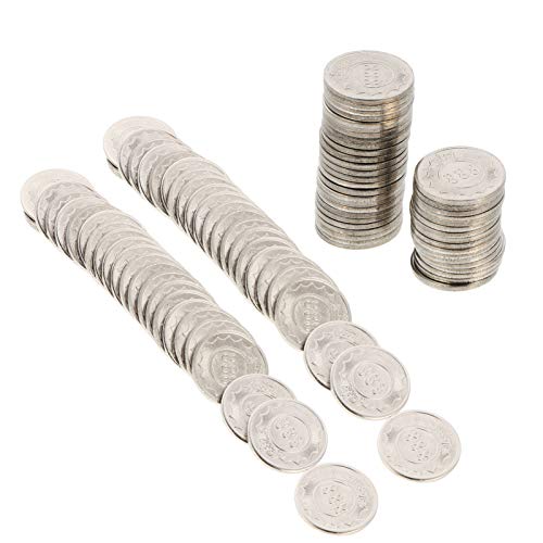 NUOBESTY 100 Stück Gedenkmünze Metallmünze Sammlung Geschenk Souvenir Kunst Metall Antike Sammlung Münze Herausforderung Münze