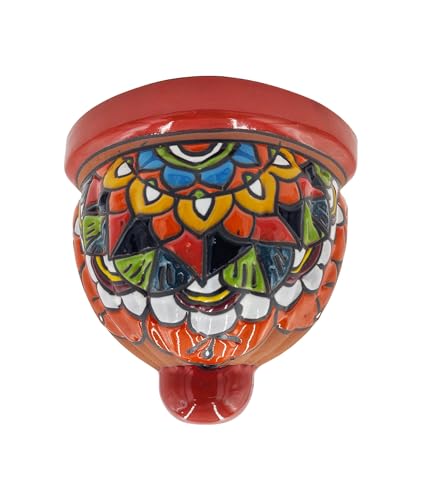 Cactus Canyon Ceramics Terracotta Wall Planter Pot (4.5" D x