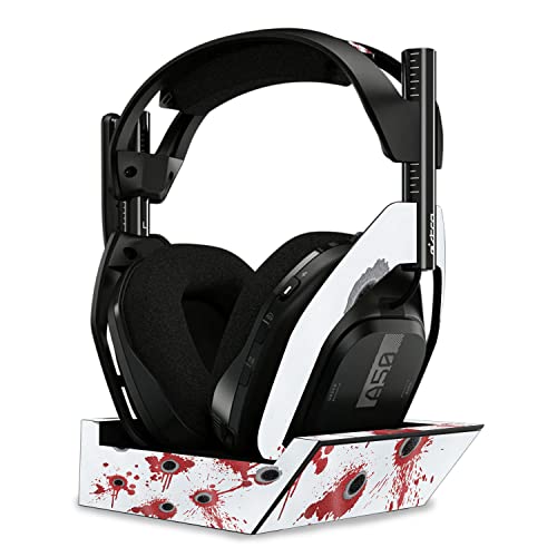 Image of MightySkins Glossy Glitter Skin Compatible with Astro A50 Wireless Headphones + Base Station (Gen 4) - Bullet Holes | Protective, Durable High-Gloss Glitter Finish | Easy to Apply | Made in The USA