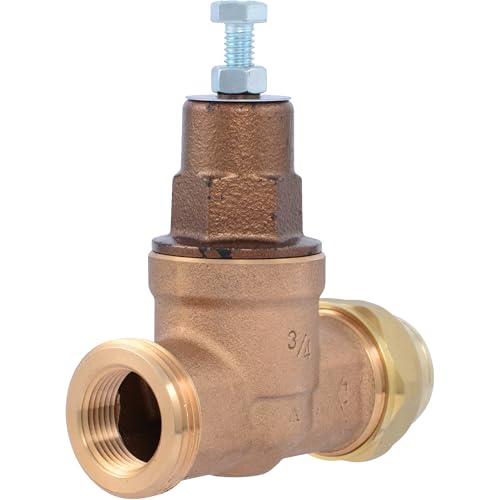 Cash Acme 45 psi Pressure Regulating Valve, 3/4 in NPT Female x Female
