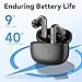 EarFun Adaptive Noise Cancelling Wireless Earbuds, 6 Mics AI ENC Call, Hi-Res Sound, LDAC, 40H Playtime, Multipoint Connection, Comfortable Fit, App Customization, Google Fast Pair, Wireless Charge