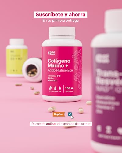 Miniatura 7 de Colágeno Marino Hidrolizado Puro Ácido Hialurónico, Coenzima Q10, Biotina Vitamina C 150 Cápsulas Alta Biodisponibilidad 5 Meses Péptidos Tipo I Piel, Cabello, Uñas, Articulaciones