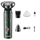 Barbeador 3 em 1 recarregável com 2 velocidades 3 acessórios (9d f