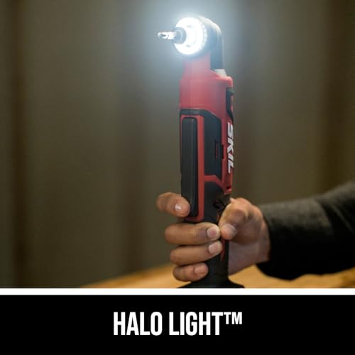 SKIL 12V Brushless Cordless 1/4-Inch Hex Right Angle Impact Driver Kit Including 2.0Ah USB-C Battery and 20W Charger - RI5745A-11 - Image 5