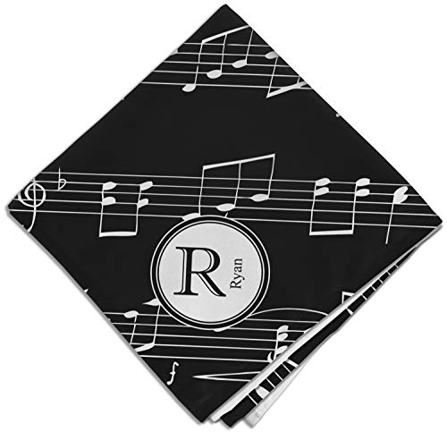 Servilletas de Tela con Notas Musicales Set 4 miniatura 2