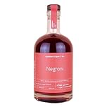 Lockdown Liquor Negroni Pre-Batched Cocktail, 500ml | Hayman’s London Dry Gin, Campari & Sweet Vermouth | Classic Italian Aperitivo | Award-Winning | 24% ABV | Bar-Quality Cocktail at Home