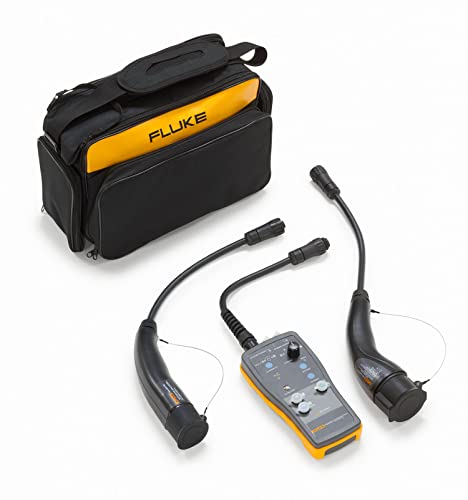 Fluke FEV100/TY1 & TSL Test Adapter and Connector for Tesla Charging Stations and EVSE Charging Stations, Type 1, Level 1, or Level 2 EV AC Charging Stations