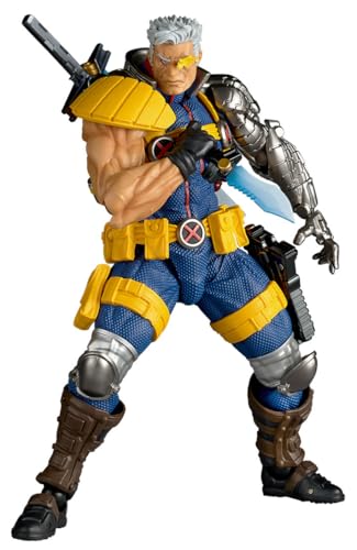 Kaiyodo Revoltech Amazing Yamaguchi X-Men Cable Version 1.5 Total Height Approx. 6.7 inches (170 mm) Non-scale PVC ABS POM Painted Action Figure NR083