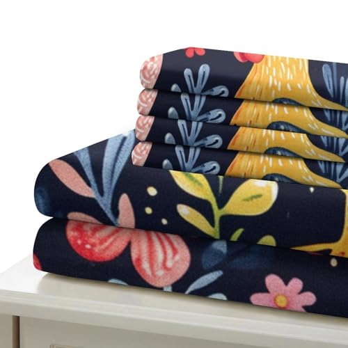 Housse de couette coq 3D idéale pour décorer une chambre d'adolescent avec style - 6