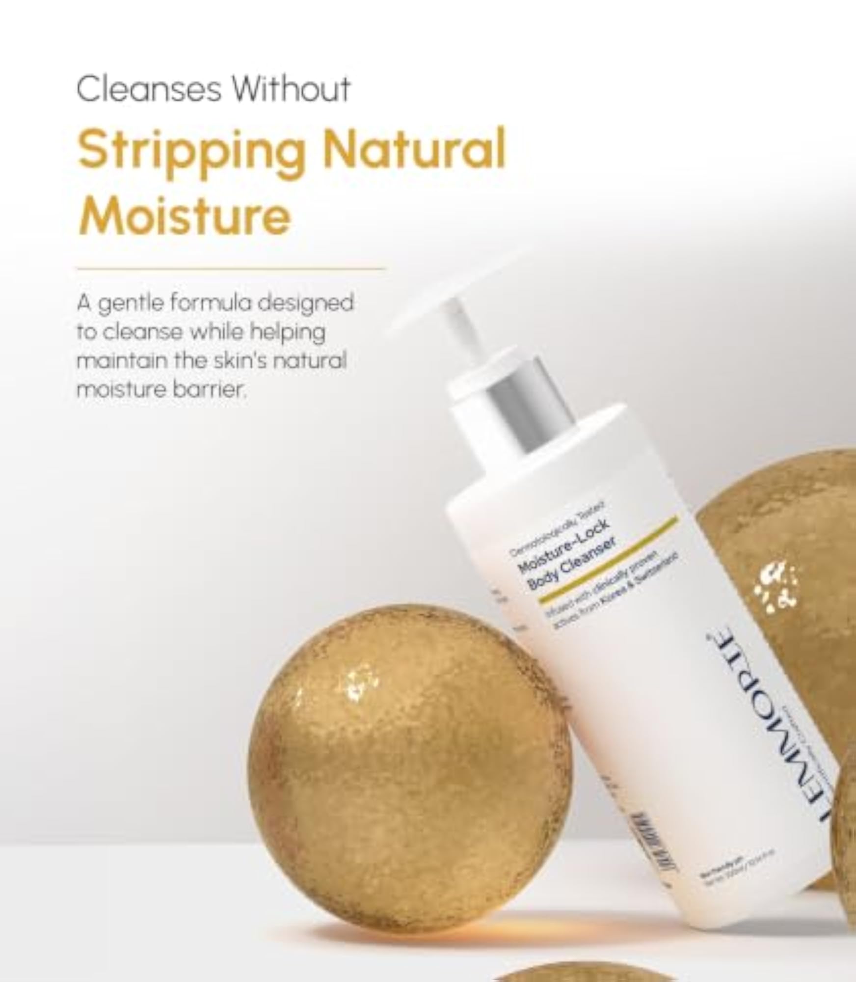 Moisture-Lock Body Cleanser for Dry Skin, 300ml