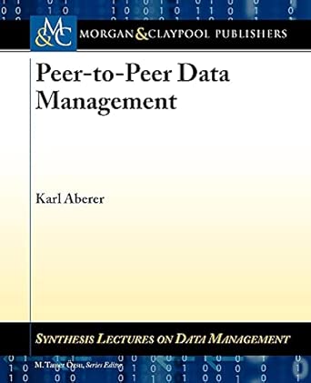 Peer-to-Peer Data Management book cover