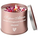 KAAYEE Cadeau Atsem, 9 oz Bougie Parfumée Cadeau Atsem Maternelle,...