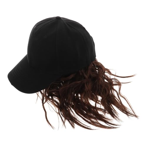 Postiche casquette de baseball femme pour cacher un volume plat avec style