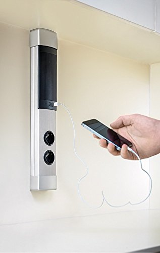 Naber Muzak Säule / Steckdosenlautsprecher mit Bluetooth® & USB