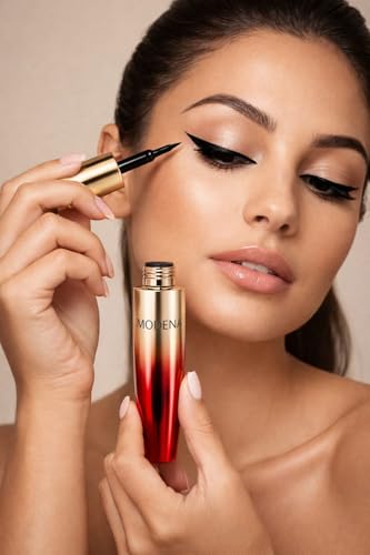 Image of Liquid Eyeliner | Jet Black Matte Finish | Waterproof & Smudge Proof | Quick Dry | One Stroke Precision | Long Lasting | 2.5ml