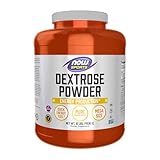 NOW Foods Sports Nutrition, Dextrose Powder (Monosaccharide), Energy Production*, 10-Pound