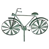 Sesua Metall Gartenstab Fahrrad antik grün 160 cm Gartenstecker