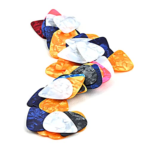 Laimoere Lot de 50 médiators antidérapants colorés pour guitare électrique, acoustique ou basse 0,96 mm - Les Beatles, Paul McCartney, John Lennon, RIngo Starr, George Harrison Laimoere Lot de 50 médiators antidérapants colorés pour guitare électrique, acoustique ou basse 0,96 mm – Image 7