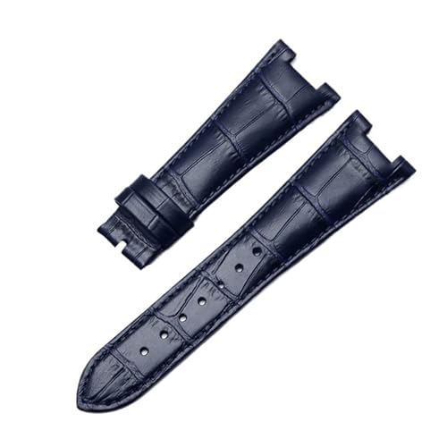 [LYBELIRH] �p�e�b�N �t�B���b�v 5711 5712G �m�[�`���X �E�H�b�`�Ή����U�[�E�H�b�`�o���h �����Y ���f�B�[�X ���^ �ʌ^ ���a �E�H�b�`�X�g���b�v 25-12mm(Blue-no clasp)